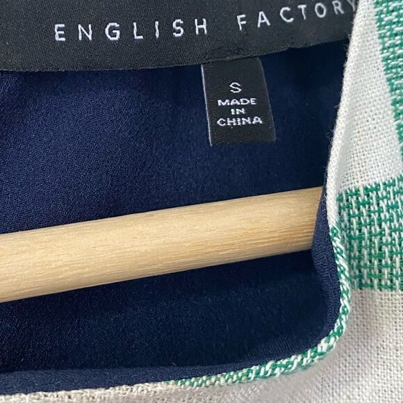 English Factory Mini plaid Dress - Picture 8 of 8